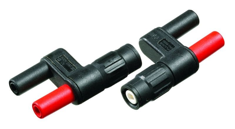 FLUKE - Adapter Doppelbananenbuchse auf BNC-Stecker