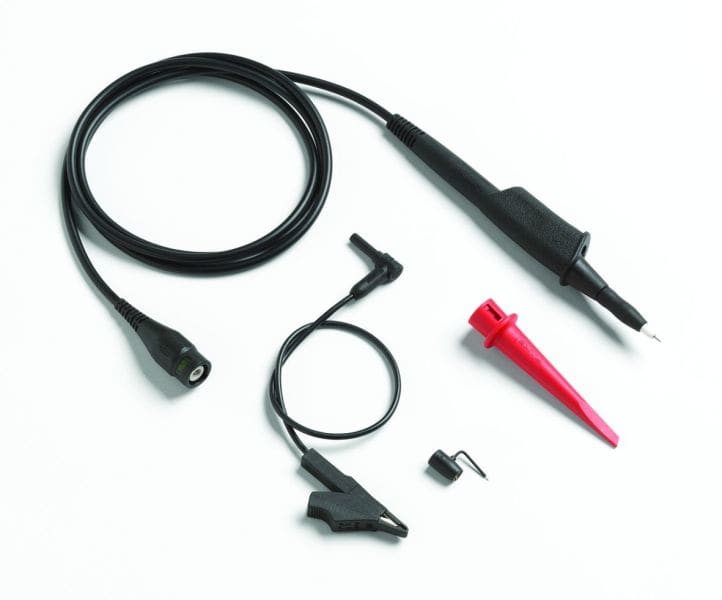 FLUKE - 1:1-Spannungstastkopf-Satz, schwarz, 30 MHz, 1,2 m