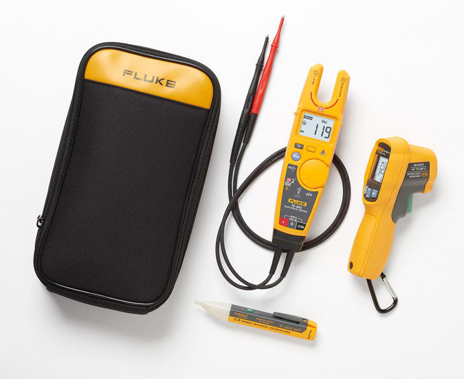 FLUKE - T6-600 Elektrotester inkl. IR-Thermometer u. Spannungsprüfer