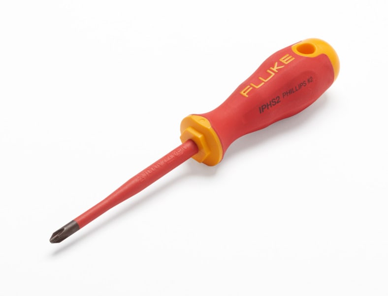 FLUKE - Kreuzschlitzschraubendreher Nr. 2. Für 1000 VAC und 1500 VDC zugelassen