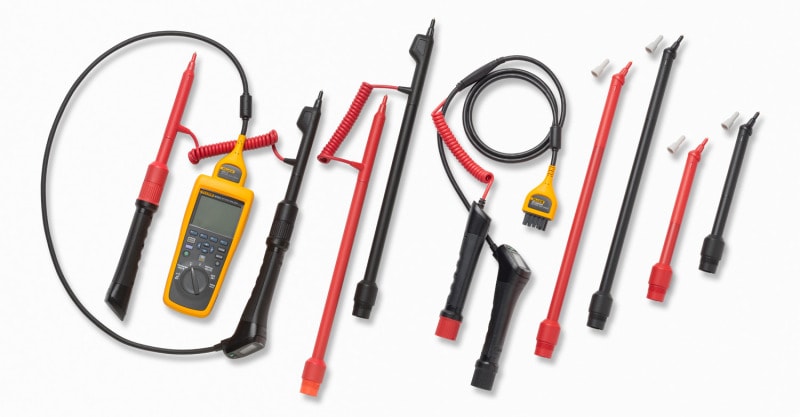 FLUKE - Batterieanalysator erw. Funktionsumfang abgewin. Messspitzen