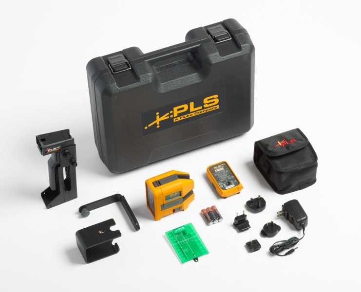 FLUKE - Kreuzlinien-/Punkt-Lasernivelliergerät, Kit, grün
