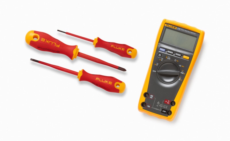 FLUKE - Echteffektiv-Multimeter Fluke 179 + ISLS3 + ISLS5 + IPHS2