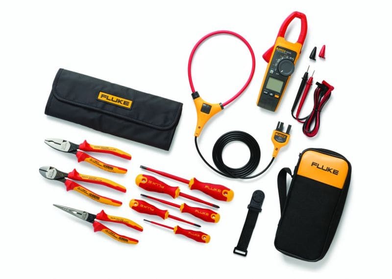 FLUKE - Strommesszange Fluke 376 FC + Starter-Kit mit isolierten Handwerkzeugen