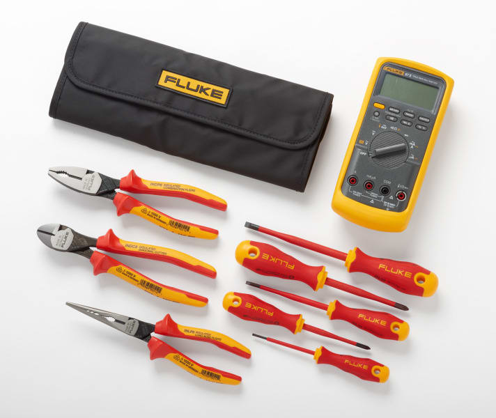 FLUKE - Industriemultimeter Fluke 87V + Starter-Kit mit Handwerkzeugen