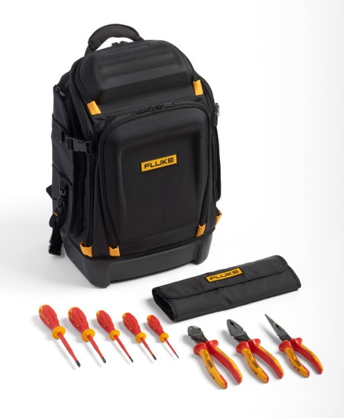 FLUKE - Professioneller Werkzeugrucksack Fluke Pack30 + Starter-Kit isolierten Handwerkzeugen