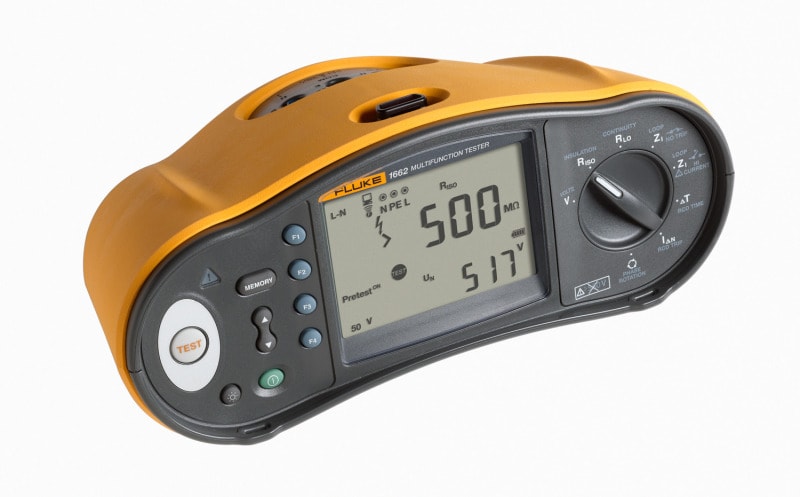 FLUKE - Installationstester mit Speicher Schuko