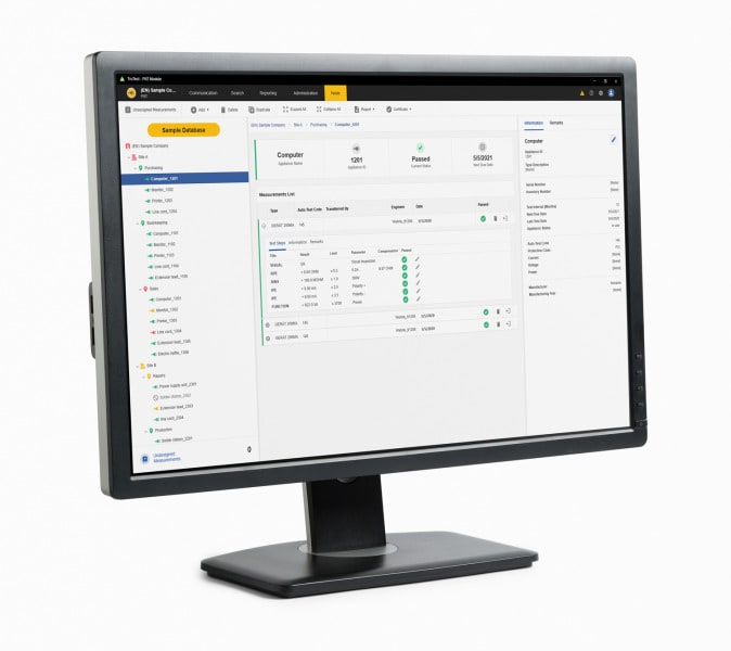 FLUKE - Fluke TruTest-Software Lizenzcode – Advanced – 10 Arbeitsplätze