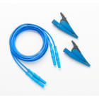 FLUKE - FLUKE-17XX-TL 2M,BLUE, NON-STACKABLE PLUG AND 2X ALLIGATOR CLIPS