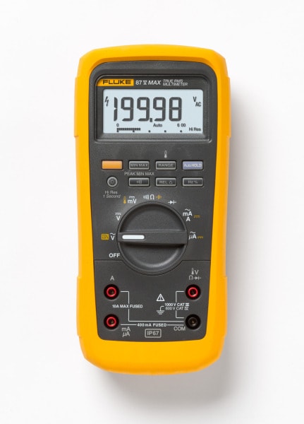 FLUKE - Multimeter Fluke 87V MAX DMM und Messleitungssatz Pomona PVLEAD1