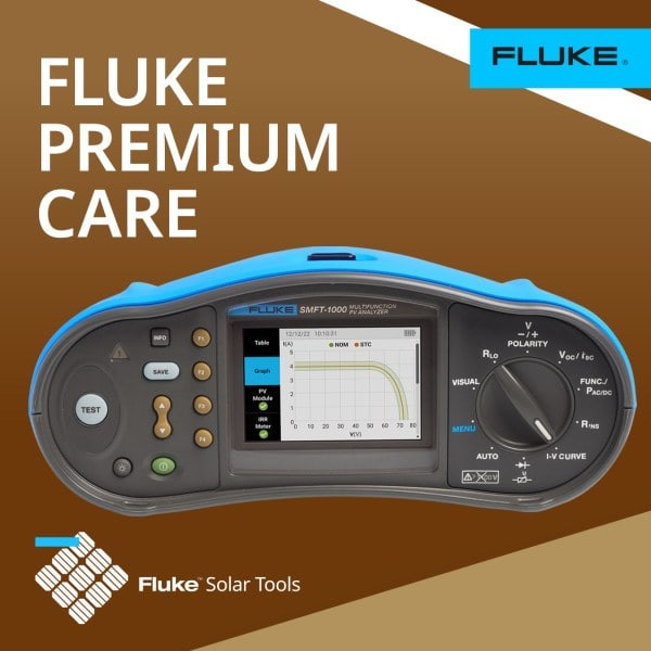 FLUKE - Fluke SMFT-1000 Solar-Messgeräte-Kit mit 1-Jahres-Premium Care-Paket