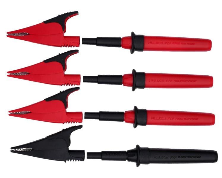 FLUKE - Fused test probes set, Three Phase PQ, AC285, R/B