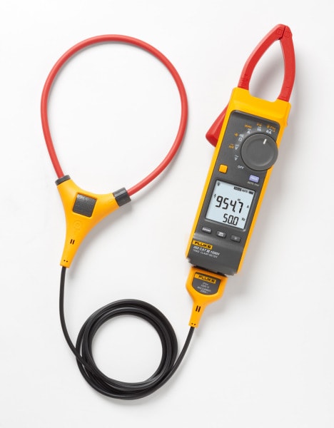 FLUKE - Echteffektiv-Gleich-/Wechselstrommesszange 393 mit iFlex nach Sicherheitsspezifikation CAT III 1.500 V