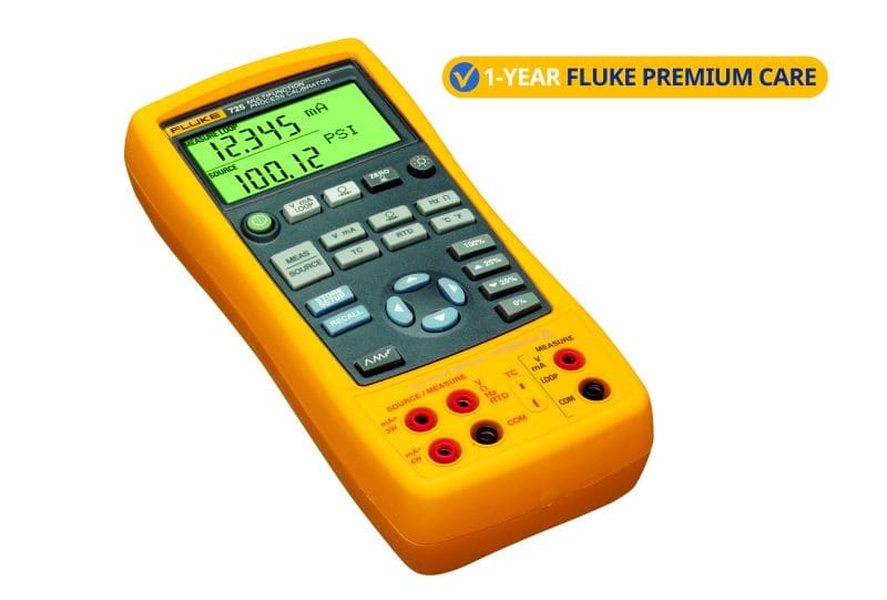 FLUKE - Multifunktions-Prozesskalibrator Fluke 725 im Paket mit 1 Jahr Premium Care