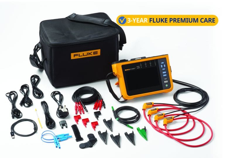 FLUKE - Dreiphasiger Netzqualitätsanalysator Fluke 1775 im Paket mit 3 Jahren Premium Care