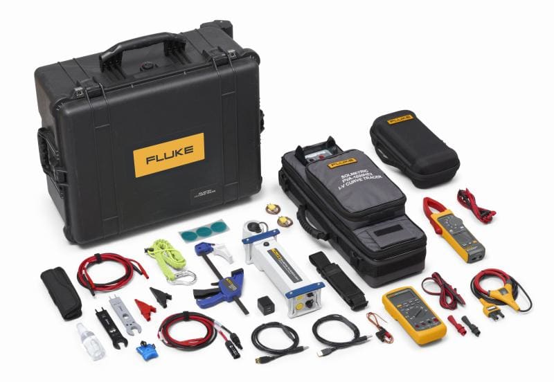 FLUKE - Solmetrisches PV-Messgerät Mit Hocheffizienter I-U-Kennlinienverfolgung + 393 + 87 V