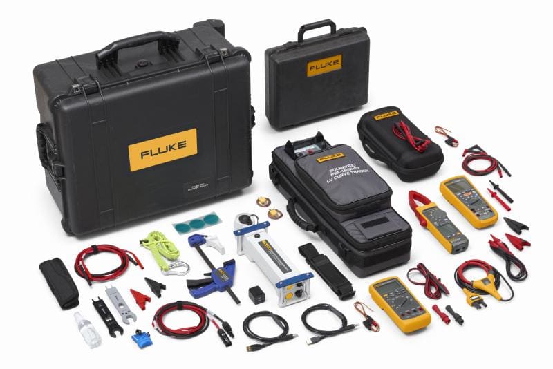 FLUKE - Solmetrisches PV-Messgerät Mit Hocheffizienter I-U-Kennlinienverfolgung + 393 + 87V + 1587FC