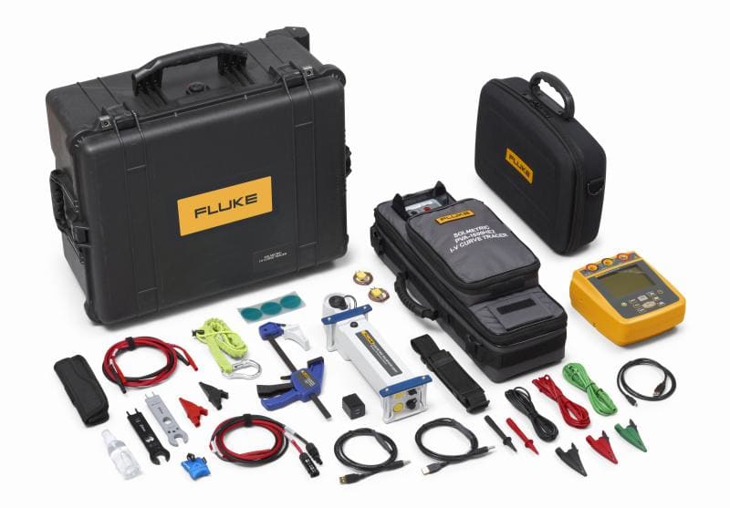 FLUKE - Solmetrisches PV-Messgerät Mit Hocheffizienter I-U-Kennlinienverfolgung + 1537