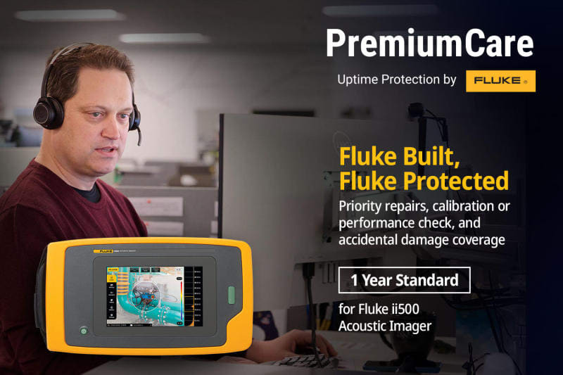FLUKE - 1 Jahr Premium Care Standard für Fluke ii500 Schallkamera