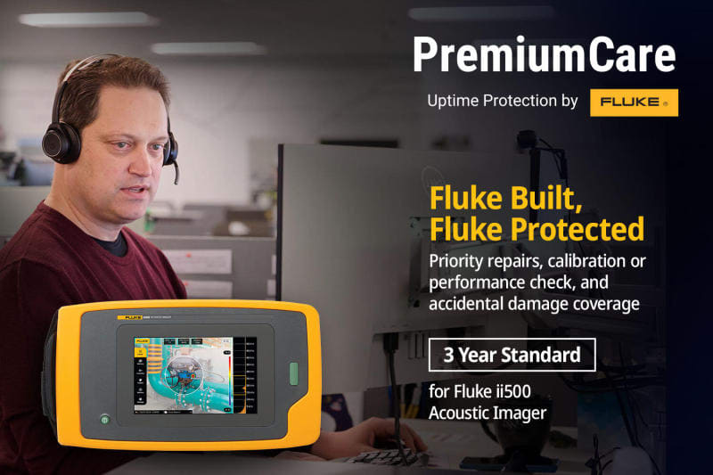 FLUKE - 3 Jahre Premium Care Standard für Fluke ii500 Schallkamera