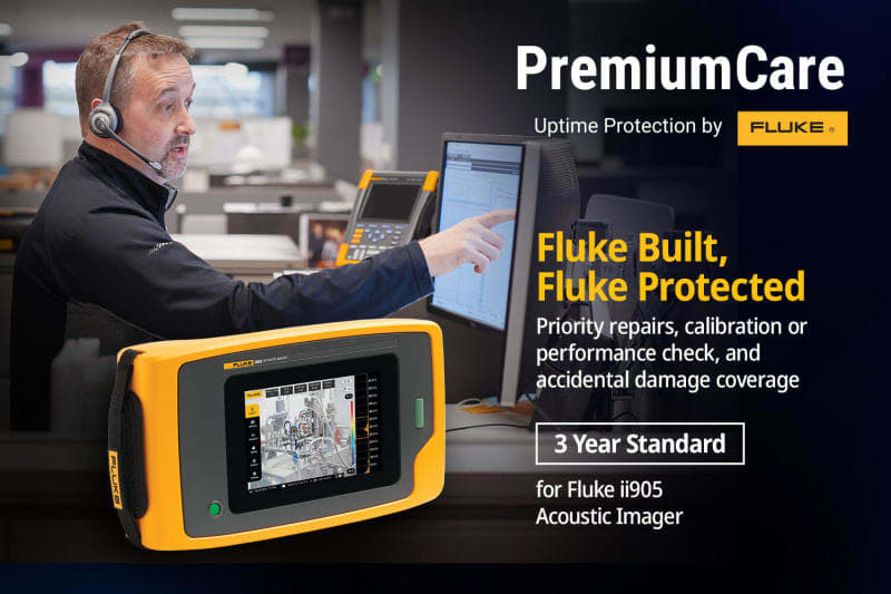 FLUKE - 3 Jahre Premium Care Standard für Fluke ii905 Schallkamera