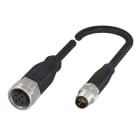 BALLUFF - M12 BU ger-M8 Stk. ger. 3pol. 1m PUR