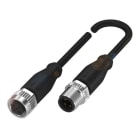 BALLUFF - M12 BU ger-M12 Stk ger 4pol 0,6m PUR