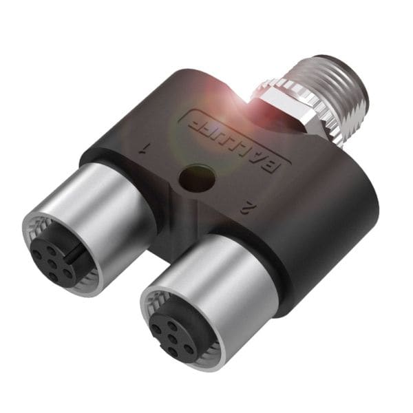 BALLUFF - T Stück M12 5pol/M12 5pol/M12 5pol