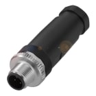 BALLUFF - St.M12.ger.4pol.selbstkonf.m Schr.Kl,max 0,75mm² Ltg.Ø 4-6mm
