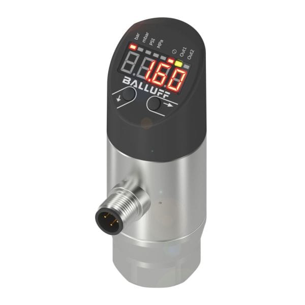 BALLUFF - Drucksensor 0..250Bar 0-10V/4-20mA, 2xPNP/NPN (S/Ö), IO-LINK