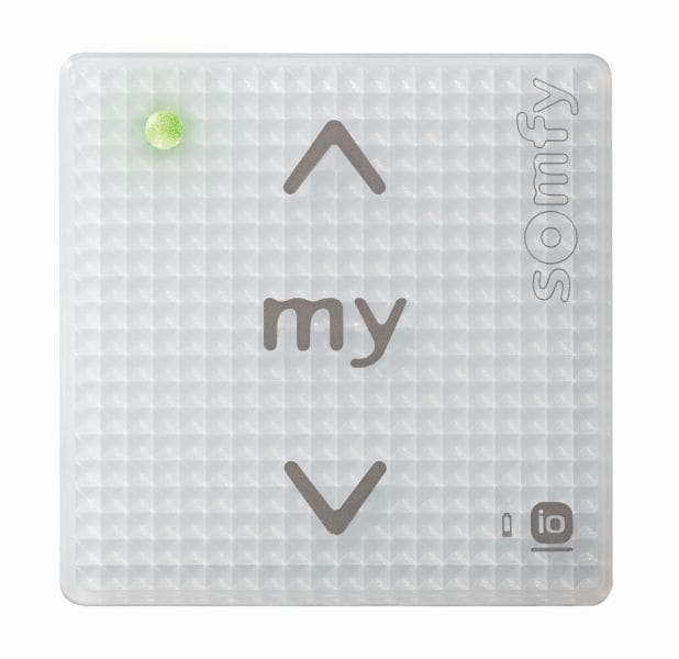 SOMFY - Smoove 1 IN io Pure Shine+2Befestigungpl