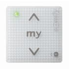 SOMFY - Smoove 1 IN io Pure Shine+2Befestigungpl