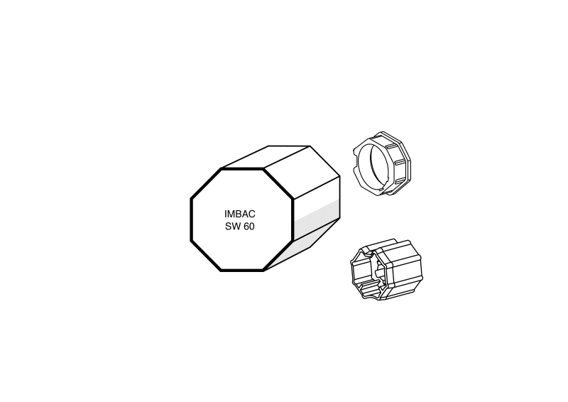 SOMFY - Mitnehmer LT 50  SW 60 ED
