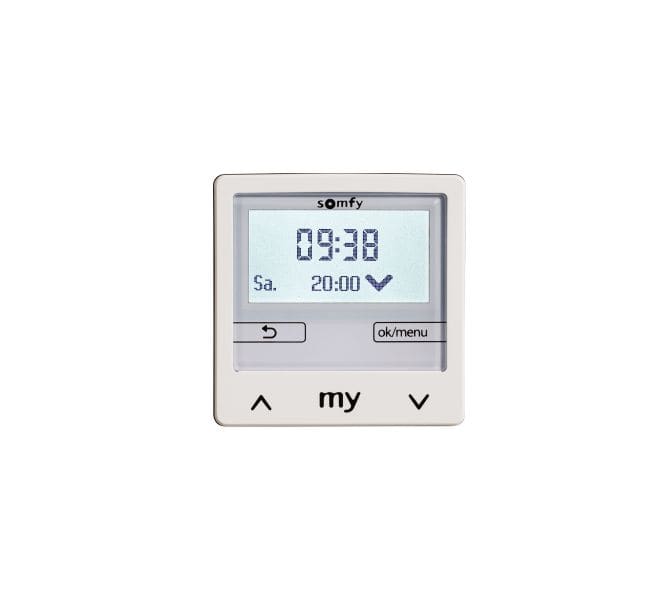 SOMFY - Chronis Smoove IB+ Pure White o. Rahmen