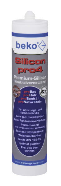 BEKO - Silicon pro4 Universal, 310 ml, weiß