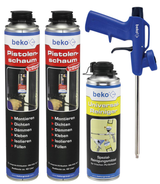 BEKO - SET: Pistolenschaum, Pistole, Reiniger