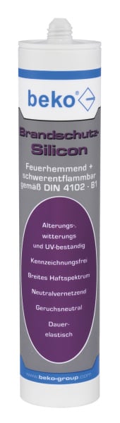 BEKO - Brandschutz-Silicon 310 ml grau