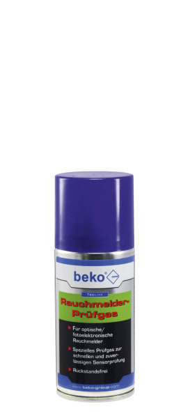 BEKO - TecLine Rauchmelder-Prüfgas, 150 ml