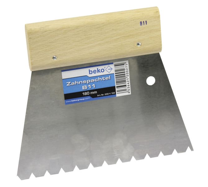 BEKO - Zahnspachtel B11 180 mm