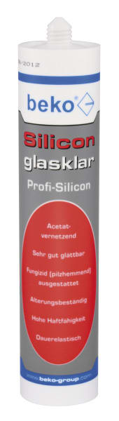 BEKO - Silicon glasklar 310 ml