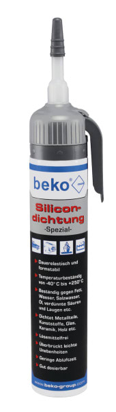 BEKO - Silicondichtung -Spezial- 200 ml schwarz