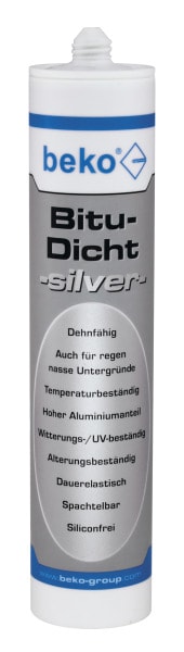 BEKO - Bitu-Dicht -silver- 310 ml silbergrau 1-Komponenten Bitumend