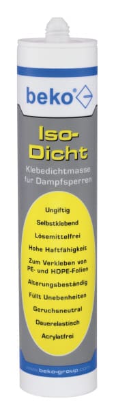 BEKO - Iso-Dicht 315 g blau Klebedichtmasse für Dampfsperren