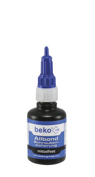BEKO - Allbond Schraubensicherung, mittelfest 30 ml in 50 ml Gebind