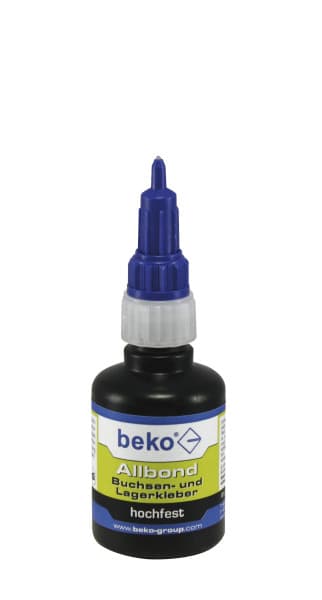 BEKO - Allbond Buchsen- und Lagerkleber, 30 ml in 50 ml Gebindegröß