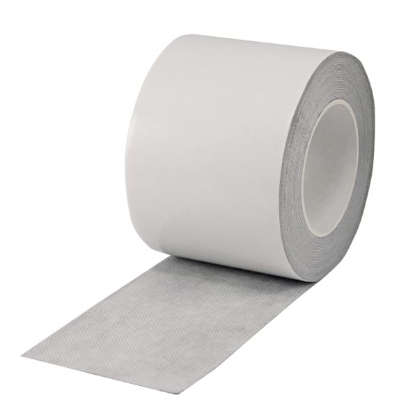BEKO - Butylband 100 mm breit x 10 m, vlieskaschiert weiß