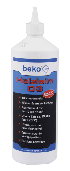 BEKO - beko Holzleim D3 1 kg weiß