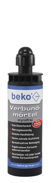 BEKO - beko Verbundmörtel 165 ml, inkl. 1 Zwangsmischer