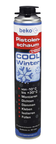 BEKO - beko Pistolenschaum COOL Winter 750 ml 1-Komponenten Polyure