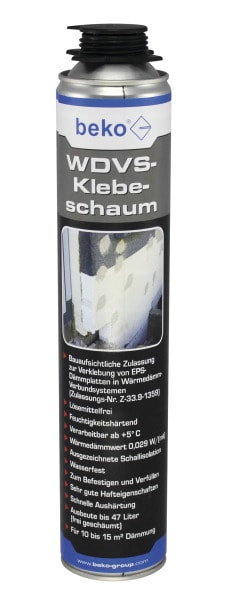 BEKO - WDVS-Klebeschaum B1 800 ml für NBS-Pistole 1-Komponenten Pol